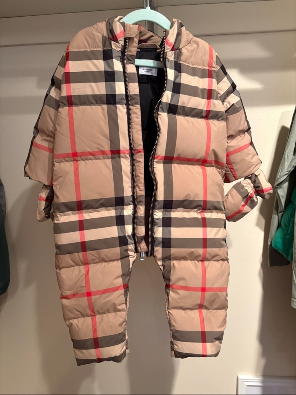 Burberry Baby Puffer Snowsuit
